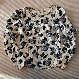 Club Monaco floral shirt